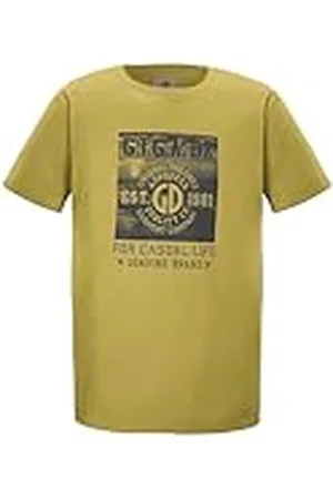 G.I.G.A. DX by killtec Heren T-shirt GS 2 MN TSHRT GOTS, Senfgelb, XL, 42645-000