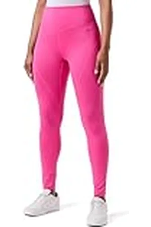 Champion Athletic Club W Quick-Dry Poly-Stretch High Waist Leggings, framboos, S Dames SS24, , S