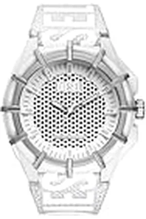 Diesel Horloge met montuur voor heren, Kwartsuurwerk op zonne-energie met Siliconen, roestvrij stalen of leren band, , 51MM