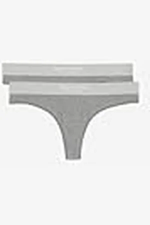 Marc O’ Polo Marc O´Polo Iconic Rib 2-Pack Thong Slipjes Tanga, , Medium Dames, , M