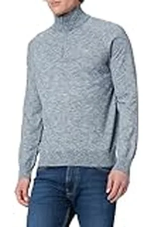 GANT Cotton Slub Half Zip Pullover, , M voor Heren, , M