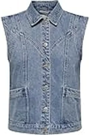 ONLY Onlkennedy Sl DNM Waistcoat Bj jas voor dames, , XS