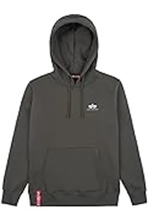 Alpha Industries Basic Hoody met klein logo voor heren