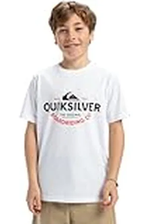 Quiksilver Ev Typed Out SS YTH T-shirt voor kinderen, , 14 Jaren