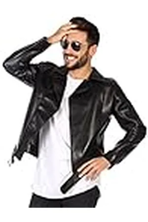 Atosa Heren 64781 Kostuum The Sixties Man XS-S Black-Carnival Volwassen Maat