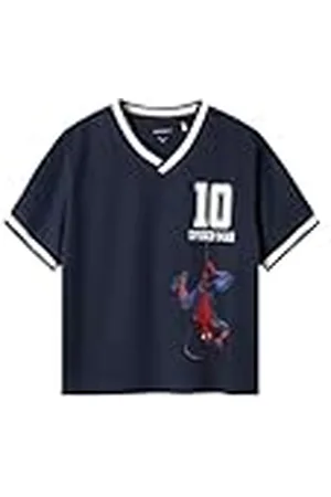 NAME IT Nmmmatz Spider Nreg Ss Poly Top Mar voor jongens, , 98