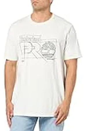 Timberland Timberland SS Innovation Pro Blueprint T-shirt Vintage White XL heren, , XL