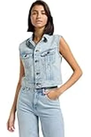 Lee Cropped Rider Vest, , M