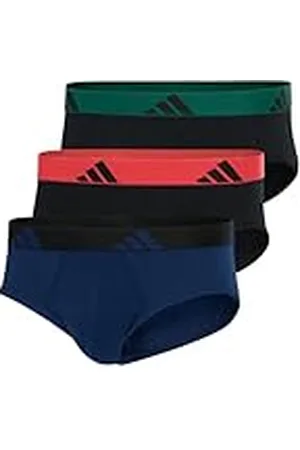 adidas Heren Ondergoed 3-Pack Brief (3PK) -Active Flex Cotton Slip, assortiment_4AM001, L, , L