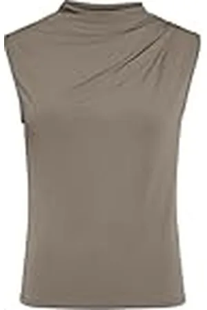 Pieces® Dames Pcmadison Sl Draped Noos Bc Top, , M