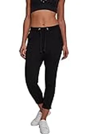 Urban classics Open Edge Terry Turn Up Pants sportbroek voor dames en dames, , XL