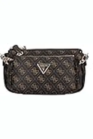 Guess Noelle DBL Pouch Crossbody, damestas, eenheidsmaat, , Eén maat