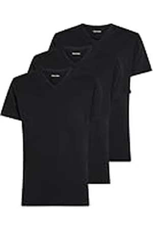 Calvin Klein T-shirts met korte mouwen voor heren, verpakking van 3 met V-hals, , M