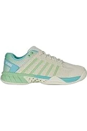 K-Swiss Dames Express Light Pickleball tennisschoen, EGRET/Patina Green, 37 EU, , 37 EU