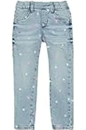 QS by s.Oliver Jeans Treggings/Skinny Fit/Mid Rise/Skinny Leg/met borduurwerk 128/SLIM, , 128