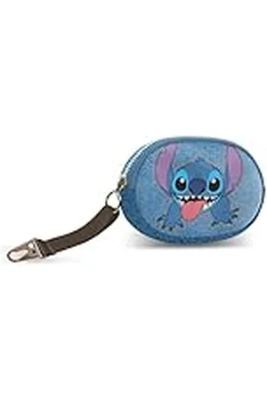 Disney Lilo and Stitch Updown-Pill Portemonnee voor munten, blauw, 12,5 x 9 cm, , Eén maat, Pil Portemonnee