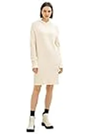 TOM TAILOR Dames Gebreide jurk met capuchon 1034810, , 42