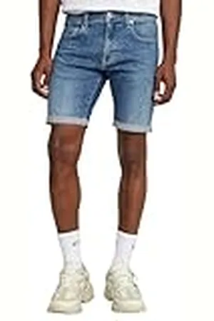 G-Star RAW 3301 Slim Denim Shorts, , 34W