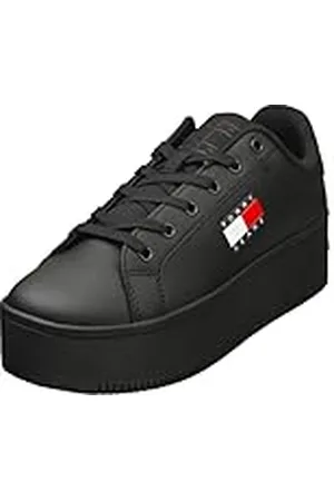 Tommy Hilfiger Cupsole Sneakers voor dames, platte plateau, , 37 EU