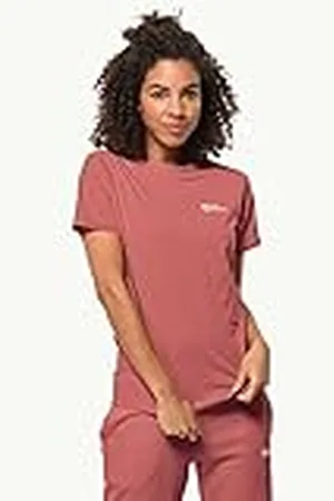 Jack Wolfskin Essentiel T-shirt, Washed Pink, M dames, , M