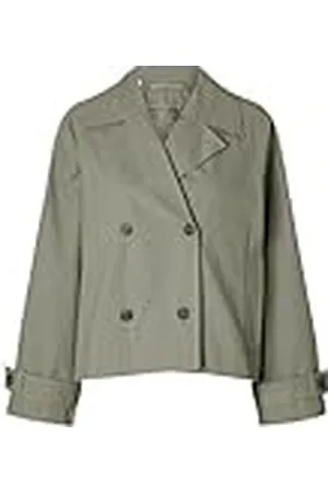 SELECTED Dames Slfcilo Short Trenchcoat Noos, , numeric_38