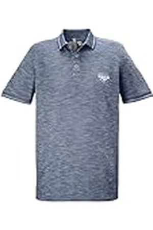G.I.G.A. DX by killtec Heren Poloshirt/Poloshirt GS 52 MN PLSHRT, blau, M, 42675-000