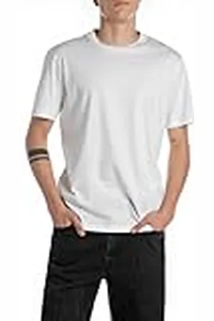 Replay Basic T-shirt voor heren, ronde hals, korte mouwen, , S