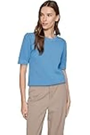 VILA Vidalo O-Neck S/S Knit Top-Noos voor dames, , S