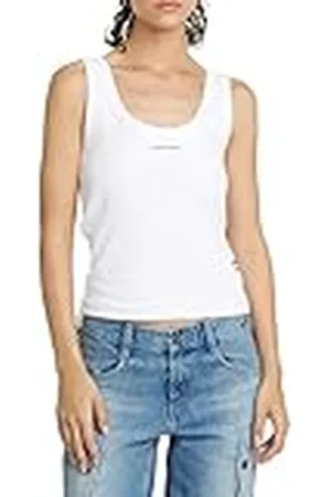 G-Star RAW Dames Slim Rib Tank Top Wmn T-Shirt, , L