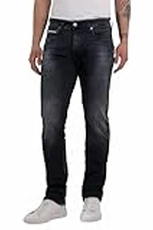 Replay Grover straight-fit herenjeans met comfort stretch, , 34W / 34L