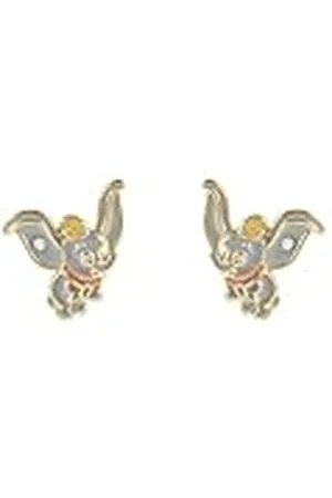 Disney Meisjes Dumbo olifant stenen set oorknopjes, Eén maat, Messing, Geen edelsteen