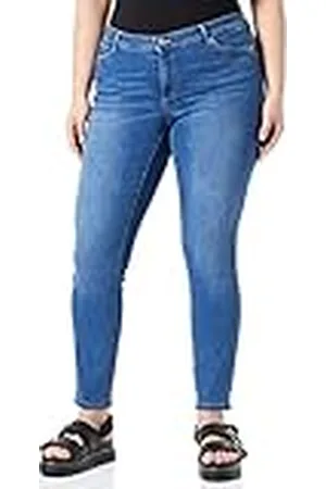 VERO MODA Dames spijkerbroek, Medium Blue Denim, 46W x 32L