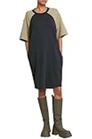 G-Star Saddle sl loose t dress wmn, , M
