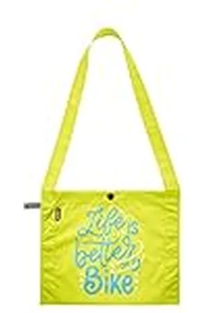 Tatonka Bike Musette M (5L) - platte en lichte schoudertas voor fietsers - klein opvouwbaar - 5 liter volume, , 30 x 37 cm