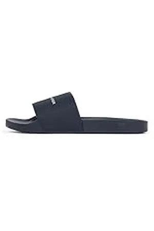 Tommy Hilfiger Heren HILIFGER NYC POOL SLIDE, BLAUW (Desert Sky), 6.5 UK, , 40 EU