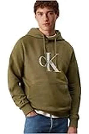 Calvin Klein Jeans Heren SEIZOENSONAL MONOLOGO REGULAR HOODIE J30J320805 Pullover Hoodie, , M, , M