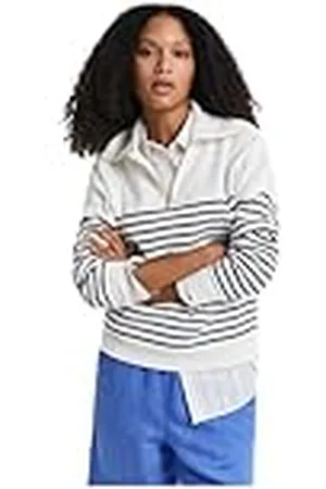 GANT Breton Rib Half Zip Sweat, , M
