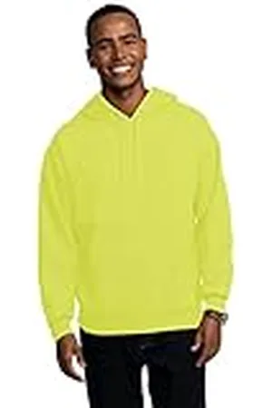 Fruit Of The Loom Eversoft fleece hoodies voor heren, vochtafvoerend en ademend, pullover met capuchon, L