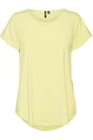 VERO MODA Dames Vmbella Ss WVN Ga Noos Top, , XS