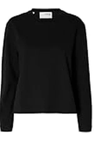 SELECTED Dames T-shirt met lange mouwen Boxy, , M