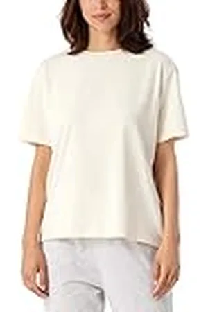 Schiesser Damen Schlafshirt kurzarm Baumwolle - Mix + Relax
