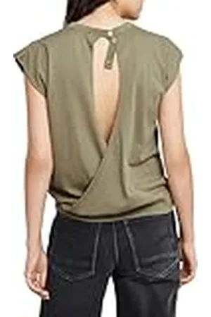 G-Star Open rug losse mouwloze top wmn, , XS