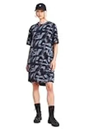 G-Star Spuitende letters losse r t jurk wmn, , XL