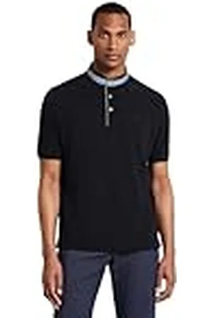 Bugatti Herenpolo 1:2 mouw, , XL