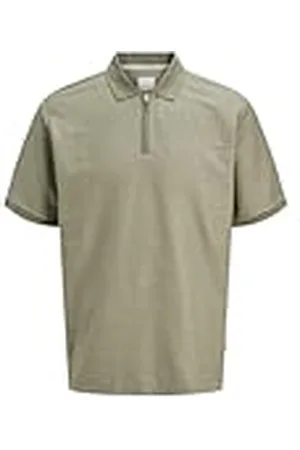 JACK & JONES Ronnie SS Zip Polo Heren (plussize)
