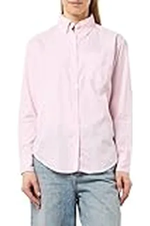 GANT REL LUXURY OXFORD STRIPED BD SHIRT, , 36