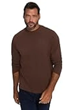 JP 1880 Heren grote maten grote maten grote maten Menswear L-8XL shirt met lange mouwen, basic, tot 8 XL 702559, , 6XL