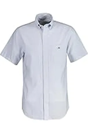 GANT REG Classic Oxford STRIPE SS SHIRT, , L
