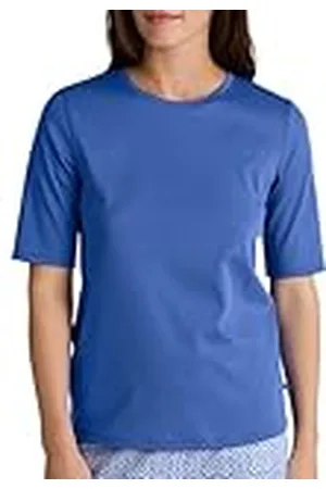 Calida Favourites marine shirt korte mouw dazzling blue, maat 40-42, , 40/42 NL