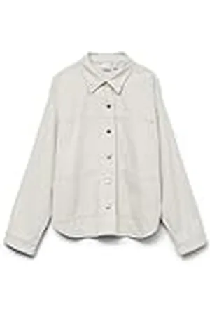 VERO MODA Dames Vmjamie Ls Denim Shacket Mix Noos, , XL